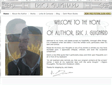 Tablet Screenshot of ericjguignard.com